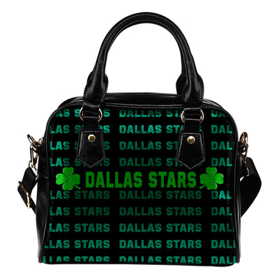 Colorful Dallas Stars Stunning Letters Shoulder Handbags