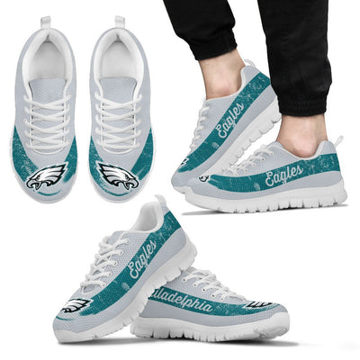 Cool Line Logo Philadelphia Eagles Sneakers