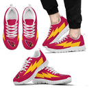 Cool Arizona Cardinals Sneakers Thunder Lightning Amazing Logo