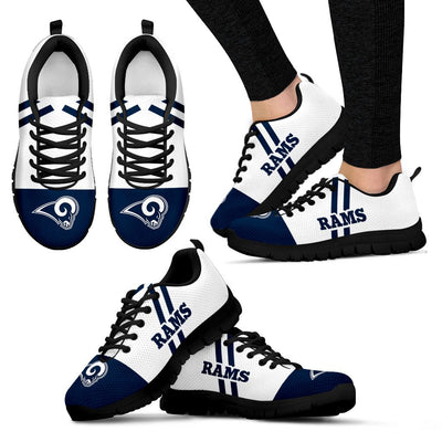 Line Stripe Logo Bottom Los Angeles Rams Sneakers