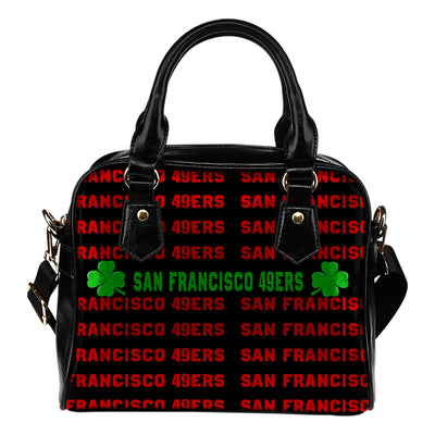 Colorful San Francisco 49ers Stunning Letters Shoulder Handbags