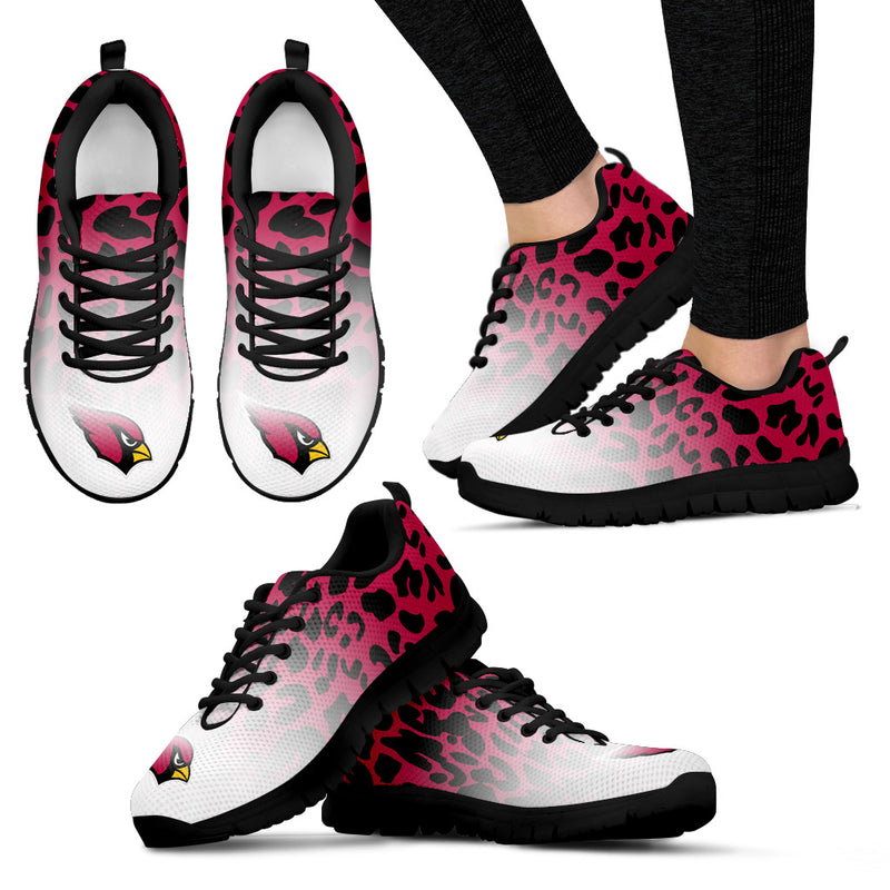Leopard Pattern Awesome Arizona Cardinals  Sneakers