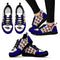 Great Football Love Frame Baltimore Ravens Sneakers