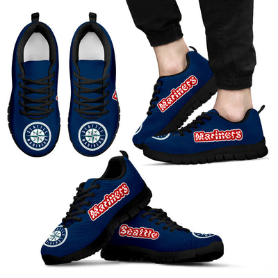 Magnificent Seattle Mariners Amazing Logo Sneakers