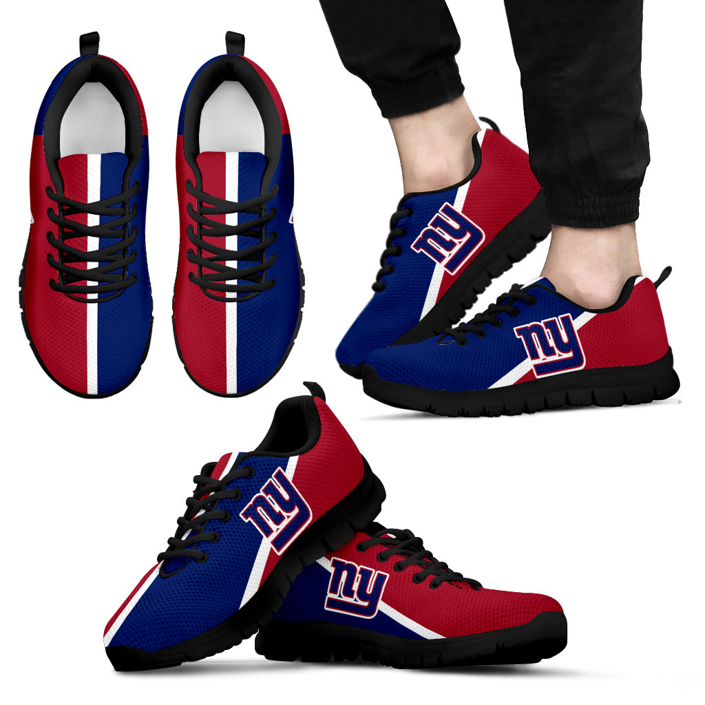 Dynamic Aparted Colours Beautiful Logo New York Giants Sneakers