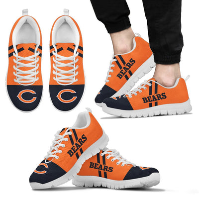 Line Stripe Logo Bottom Chicago Bears Sneakers