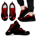 Cute Cupid Angel Background Central Michigan Chippewas Sneakers