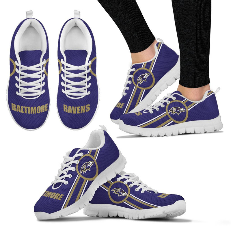 Fall Of Light Baltimore Ravens Sneakers