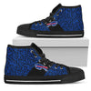 Perfect Cross Color Absolutely Nice Buffalo Bills High Top Shoes