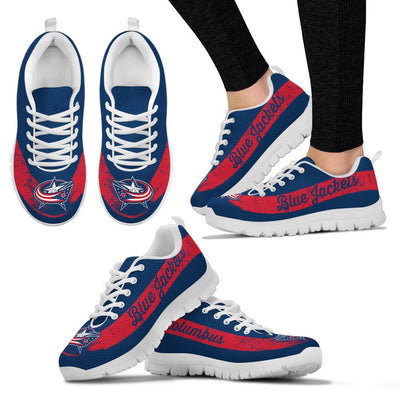 Cool Line Logo Columbus Blue Jackets Sneakers