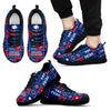 Colorful Pride Flag Chicago Cubs Sneakers