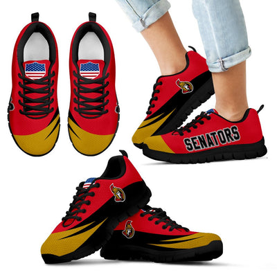 Awesome Gift Logo Ottawa Senators Sneakers
