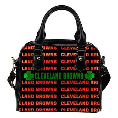 Colorful Cleveland Browns Stunning Letters Shoulder Handbags