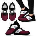 Separate Colours Section Superior Colorado Avalanche Sneakers