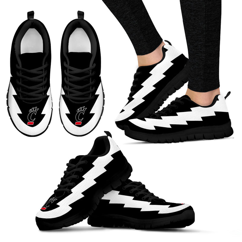 Best Funny Cincinnati Bearcats Sneakers Jagged Saws Creative Draw