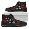 Lovely Rose Thorn Incredible Miami Dolphins High Top Shoes