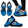 Three Colors Vertical Detroit Lions Sneakers