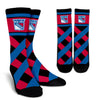 Sports Highly Dynamic Beautiful New York Rangers Crew Socks