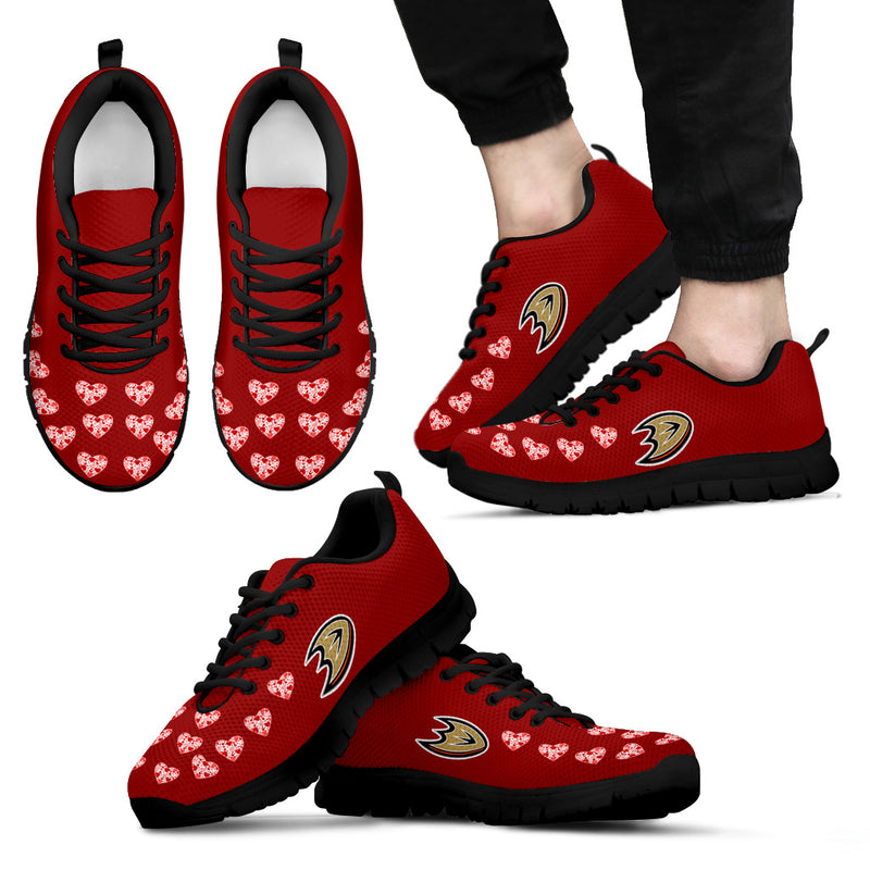 Love Extreme Emotion Pretty Logo Anaheim Ducks Sneakers