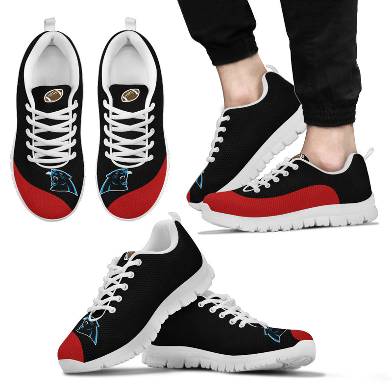 Valentine Love Red Colorful Carolina Panthers Sneakers