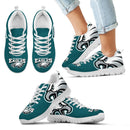 Gorgeous Logo Philadelphia Eagles Sneakers