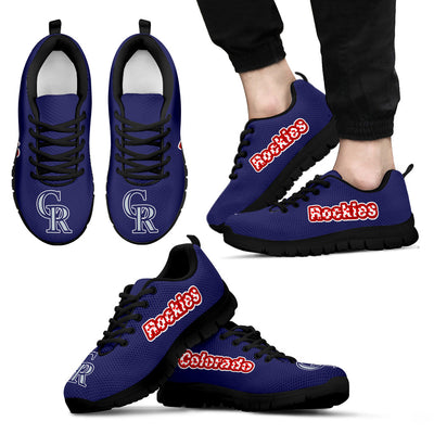 Magnificent Colorado Rockies Amazing Logo Sneakers