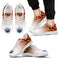 Custom Printed Edmonton Oilers Sneakers Leopard Pattern Awesome