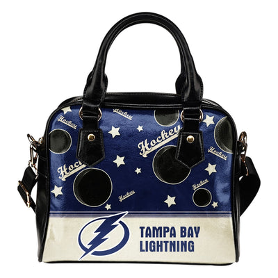 Personalized American Hockey Awesome Tampa Bay Lightning Shoulder Handbag