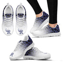 Leopard Pattern Awesome Colorado Rockies Sneakers