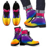 Multicolor Zig Zag Lovely Background Nice Logo Seattle Seahawks Boots