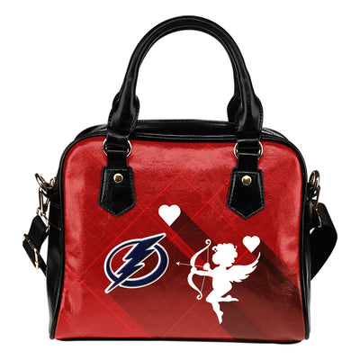 Superior Cupid Love Delightful Tampa Bay Lightning Shoulder Handbags