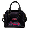 Fancy Atlanta Braves Fashion Logo Lighting Cosy Shoulder Handbags