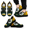 Colorfull Unofficial Green Bay Packers Sneakers