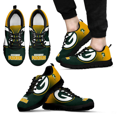 Colorfull Unofficial Green Bay Packers Sneakers