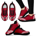 Lovely Curves Stunning Logo Icon Atlanta Falcons Sneakers