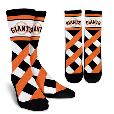 Sports Highly Dynamic Beautiful San Francisco Giants Crew Socks