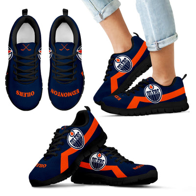 Edmonton Oilers Line Logo Sneakers