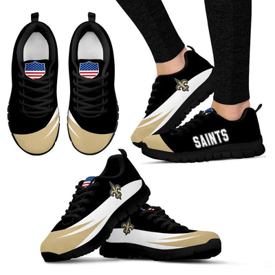 Awesome Gift Logo New Orleans Saints Sneakers