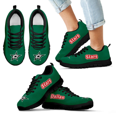 Magnificent Dallas Stars Amazing Logo Sneakers