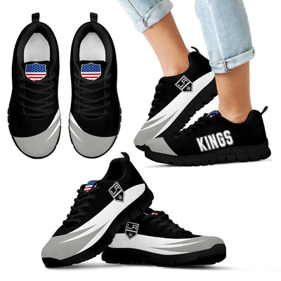 Awesome Gift Logo Los Angeles Kings Sneakers