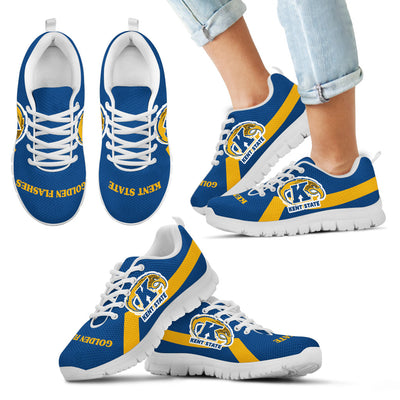 Kent State Golden Flashes Line Logo Sneakers