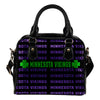 Colorful Minnesota Vikings Stunning Letters Shoulder Handbags