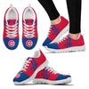 Line Stripe Logo Bottom Chicago Cubs Sneakers