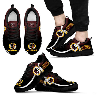 Mystery Straight Line Up Washington Redskins Sneakers