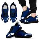 Lovely Curves Stunning Logo Icon Indianapolis Colts Sneakers