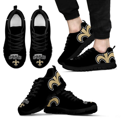 Gorgeous Logo New Orleans Saints Sneakers