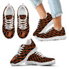 Marvelous Striped Stunning Logo Baltimore Orioles Sneakers