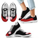 Valentine Love Red Colorful New York Yankees Sneakers
