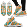 Brush Strong Cracking Comfortable Miami Dolphins Sneakers