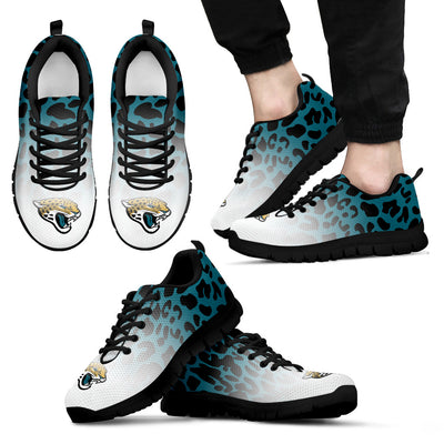 Leopard Pattern Awesome Jacksonville Jaguars Sneakers